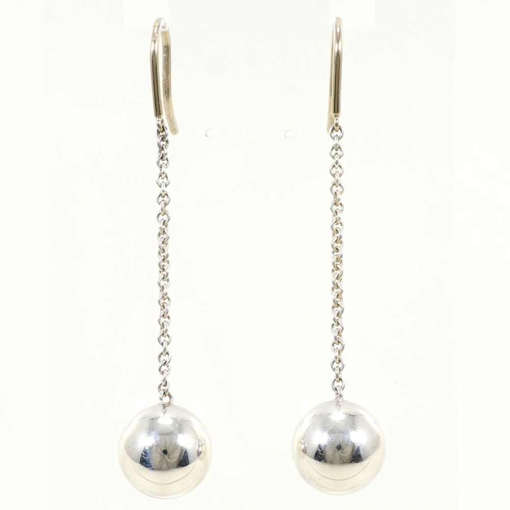 Tiffany & Co. Hardware Ball Silver Earrings, Total Weight 4.9g, Jewelry